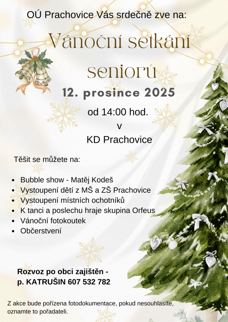 Vánoční setkání seniorů