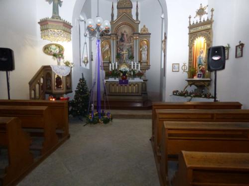 Vystoupení dětí z MŠ v kapličce